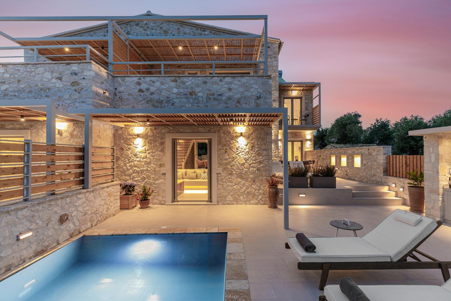 Luxury Stone Villa Paxos Retreat