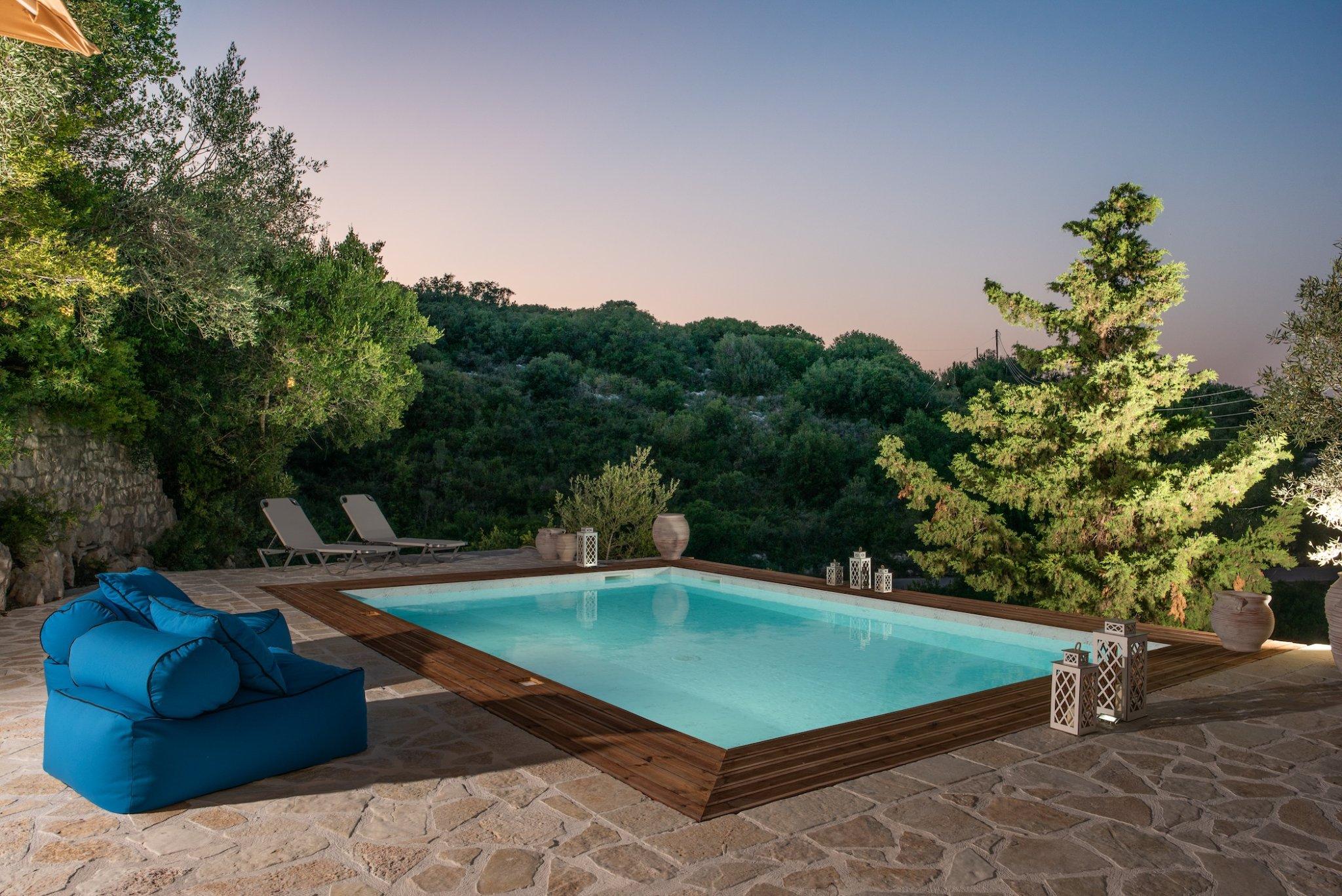 Seafront Family Villa with Pool & Stunning Views